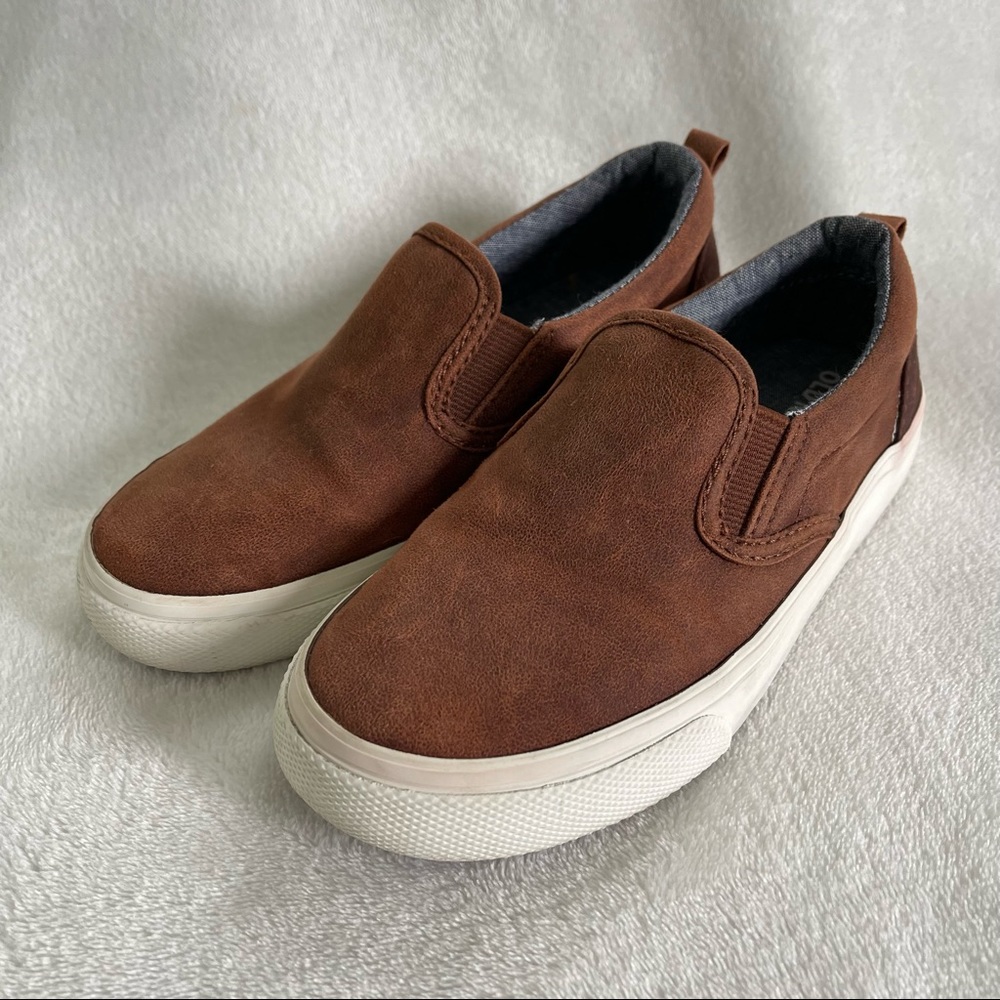 Gender-Neutral Canvas Slip-On Sneakers for Kids